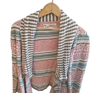 Aventura Cardigan Sweater warm multi-color.
